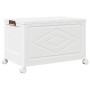 Caja de almacenaje apilable con ruedas 75 L 64x40x41 cm de , Carretillas de carga - Ref: Foro24-4012366, Precio: 40,74 €, Des...