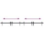 Kit de puerta corredera de armario acero carbono 183 cm de , Accesorios de bricolaje - Ref: Foro24-4009684, Precio: 35,42 €, ...