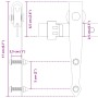 Kit de puerta corredera de armario acero carbono 183 cm de , Accesorios de bricolaje - Ref: Foro24-4009684, Precio: 35,42 €, ...