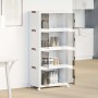 Caja de almacenaje apilable con ruedas 4niveles 75L de , Carretillas de carga - Ref: Foro24-4012372, Precio: 114,73 €, Descue...