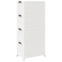 Caja de almacenaje apilable con ruedas 4niveles 75L de , Carretillas de carga - Ref: Foro24-4012372, Precio: 114,73 €, Descue...