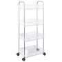 Carro de almacenamiento 4 niveles transparente 37x28x95 cm de , Carretillas de carga - Ref: Foro24-4012379, Precio: 35,27 €, ...