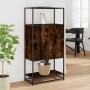 Aparador alto madera de ingeniería y metal 68x35x139 cm de , Aparadores - Ref: Foro24-849041, Precio: 88,06 €, Descuento: %