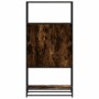 Aparador alto madera de ingeniería y metal 68x35x139 cm de , Aparadores - Ref: Foro24-849041, Precio: 88,06 €, Descuento: %