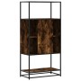 Aparador alto madera de ingeniería y metal 68x35x139 cm de , Aparadores - Ref: Foro24-849041, Precio: 88,06 €, Descuento: %