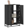 Aparador alto madera de ingeniería y metal 68x35x106,5 cm de , Aparadores - Ref: Foro24-849069, Precio: 106,32 €, Descuento: %