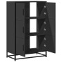 Aparador alto madera de ingeniería y metal 68x35x106,5 cm de , Aparadores - Ref: Foro24-849069, Precio: 106,32 €, Descuento: %