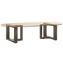 Patas de mesa centro forma T 2uds acero natural 50x25x(30-31)cm de , Patas para mesas - Ref: Foro24-4013011, Precio: 77,49 €,...