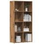 Estantería de madera ingeniería roble artisan 66x30x130 cm de , Librerías y estanterías - Ref: Foro24-855779, Precio: 87,65 €...
