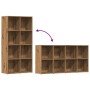 Estantería de madera ingeniería roble artisan 66x30x130 cm de , Librerías y estanterías - Ref: Foro24-855779, Precio: 87,65 €...