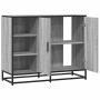 Aparador de madera de ingeniería gris Sonoma 92x35x76 cm de , Aparadores - Ref: Foro24-849022, Precio: 116,16 €, Descuento: %