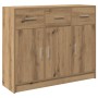 Aparador de madera de ingeniería roble artisan 91x28x75 cm de , Aparadores - Ref: Foro24-855895, Precio: 104,62 €, Descuento: %