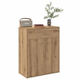 Aparador de madera de ingeniería roble artisan 60x30x75 cm de , Aparadores - Ref: Foro24-855897, Precio: 79,80 €, Descuento: %