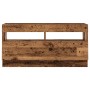 Mueble TV luces LED madera ingeniería envejecida 180x35x40 cm de , Muebles TV - Ref: Foro24-3329163, Precio: 145,45 €, Descue...
