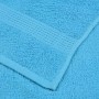Toallas 4 uds 100% algodón turquesa 100x200 cm 600 gsm de , Toallas - Ref: Foro24-136987, Precio: 63,80 €, Descuento: %