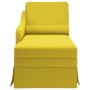 Chaise longue respaldo reposabrazos derecho terciopelo amarillo de , Divanes - Ref: Foro24-4009788, Precio: 133,11 €, Descuen...