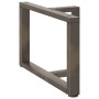 Patas de mesa centro forma T 2uds acero natural 70x25x(42-43)cm de , Patas para mesas - Ref: Foro24-4013039, Precio: 88,80 €,...