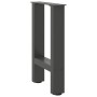 Patas de mesa de centro antracita 2 unidades 38x(42-43)cm acero de , Patas para mesas - Ref: Foro24-4013278, Precio: 58,61 €,...