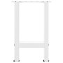 Patas de mesa de centro acero blanco 2 uds 28x(42-43) cm de , Patas para mesas - Ref: Foro24-4013273, Precio: 56,35 €, Descue...