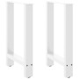 Patas de mesa de centro acero blanco 2 uds 50x(72-73) cm de , Patas para mesas - Ref: Foro24-4013301, Precio: 86,64 €, Descue...