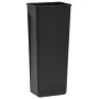 Mülleimer mit Anti-Fingerprint-Pedal 30L aus silbernem Edelstahl von vidaXL, Mülltonnen und Mülltonnen - Ref: Foro24-149571, ...