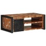 Mesa de centro multicolor 90x50x36 cm madera maciza reciclada de , Mesas de centro - Ref: Foro24-4013554, Precio: 198,02 €, D...