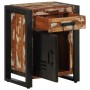 Mesilla de noche multicolor 40x30x50 cm madera maciza reciclada de , Mesitas de noche - Ref: Foro24-4013561, Precio: 116,73 €...