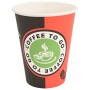 Tazas de café de papel 1000 uds 12oz 300ml rojo y negro de , Vasos desechables - Ref: Foro24-4102788, Precio: 72,18 €, Descue...