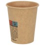 Tazas de café de papel 1000 uds 8oz 200ml marrón de , Vasos desechables - Ref: Foro24-4102795, Precio: 79,12 €, Descuento: %