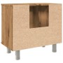 Armario de baño madera contrachapada roble artisan 60x32x53,5cm de , Muebles de baño - Ref: Foro24-856145, Precio: 64,69 €, D...
