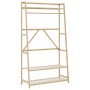 Perchero con estantes bambú 110x40x180 cm de , Organizadores de vestidores y perchas de barra - Ref: Foro24-4008925, Precio: ...