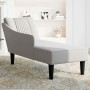 Chaise longue con reposabrazos derecho tela gris nube de , Divanes - Ref: Foro24-4009805, Precio: 143,03 €, Descuento: %
