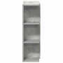 Armario de espejo de baño contrachapada gris 80x20,5x64 cm de , Tocadores de baño - Ref: Foro24-856035, Precio: 61,66 €, Desc...