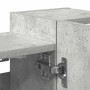Armario de espejo de baño contrachapada gris 80x20,5x64 cm de , Tocadores de baño - Ref: Foro24-856035, Precio: 61,66 €, Desc...