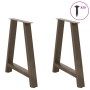 Patas de mesa de centro forma A 2uds acero 70x(72-73) cm de , Patas para mesas - Ref: Foro24-4012855, Precio: 87,48 €, Descue...