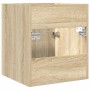 Mueble de lavabo de baño madera roble Sonoma 41x38,5x46 cm de , Muebles de baño - Ref: Foro24-856203, Precio: 37,93 €, Descue...
