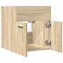 Mueble de lavabo de baño madera roble Sonoma 41x38,5x46 cm de , Muebles de baño - Ref: Foro24-856203, Precio: 37,93 €, Descue...