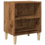 Mesita de noche madera de ingeniería envejecida 40x30x50 cm de , Mesitas de noche - Ref: Foro24-856416, Precio: 35,56 €, Desc...
