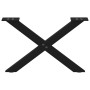 Patas de mesa de centro forma X 2uds acero negro 50x(30-31) cm de , Patas para mesas - Ref: Foro24-4012876, Precio: 49,68 €, ...