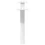 Patas de mesa de centro forma X 2uds acero blanco 60x(30-31) cm de , Patas para mesas - Ref: Foro24-4012881, Precio: 53,54 €,...