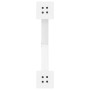 Patas de mesa de centro forma X 2uds acero blanco 60x(30-31) cm de , Patas para mesas - Ref: Foro24-4012881, Precio: 53,54 €,...