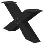 Patas de mesa de centro forma X 2uds acero negro 70x(30-31) cm de , Patas para mesas - Ref: Foro24-4012944, Precio: 89,82 €, ...