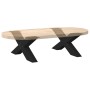 Patas de mesa de centro forma X 2uds acero negro 70x(30-31) cm de , Patas para mesas - Ref: Foro24-4012944, Precio: 89,82 €, ...