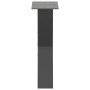 Patas para mesa de centro en forma de X 2 uds antracita acero de , Patas para mesas - Ref: Foro24-4012950, Precio: 78,93 €, D...
