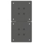 Patas para mesa de centro en forma de X 2 uds antracita acero de , Patas para mesas - Ref: Foro24-4012950, Precio: 78,93 €, D...
