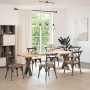 Patas para mesa comedor forma X 2uds acero natural 50x(72-73)cm de , Patas para mesas - Ref: Foro24-4012971, Precio: 102,98 €...