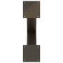 Patas para mesa comedor forma X 2uds acero natural 50x(72-73)cm de , Patas para mesas - Ref: Foro24-4012971, Precio: 102,98 €...