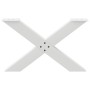 Patas de mesa de centro forma X 2uds acero blanco 70x(42-43) cm de , Patas para mesas - Ref: Foro24-4012965, Precio: 94,62 €,...