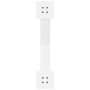 Patas de mesa de centro forma X 2uds acero blanco 70x(42-43) cm de , Patas para mesas - Ref: Foro24-4012965, Precio: 94,62 €,...