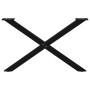 Patas de mesa de centro forma X 2uds acero negro 70x(42-43) cm de , Patas para mesas - Ref: Foro24-4012904, Precio: 51,84 €, ...